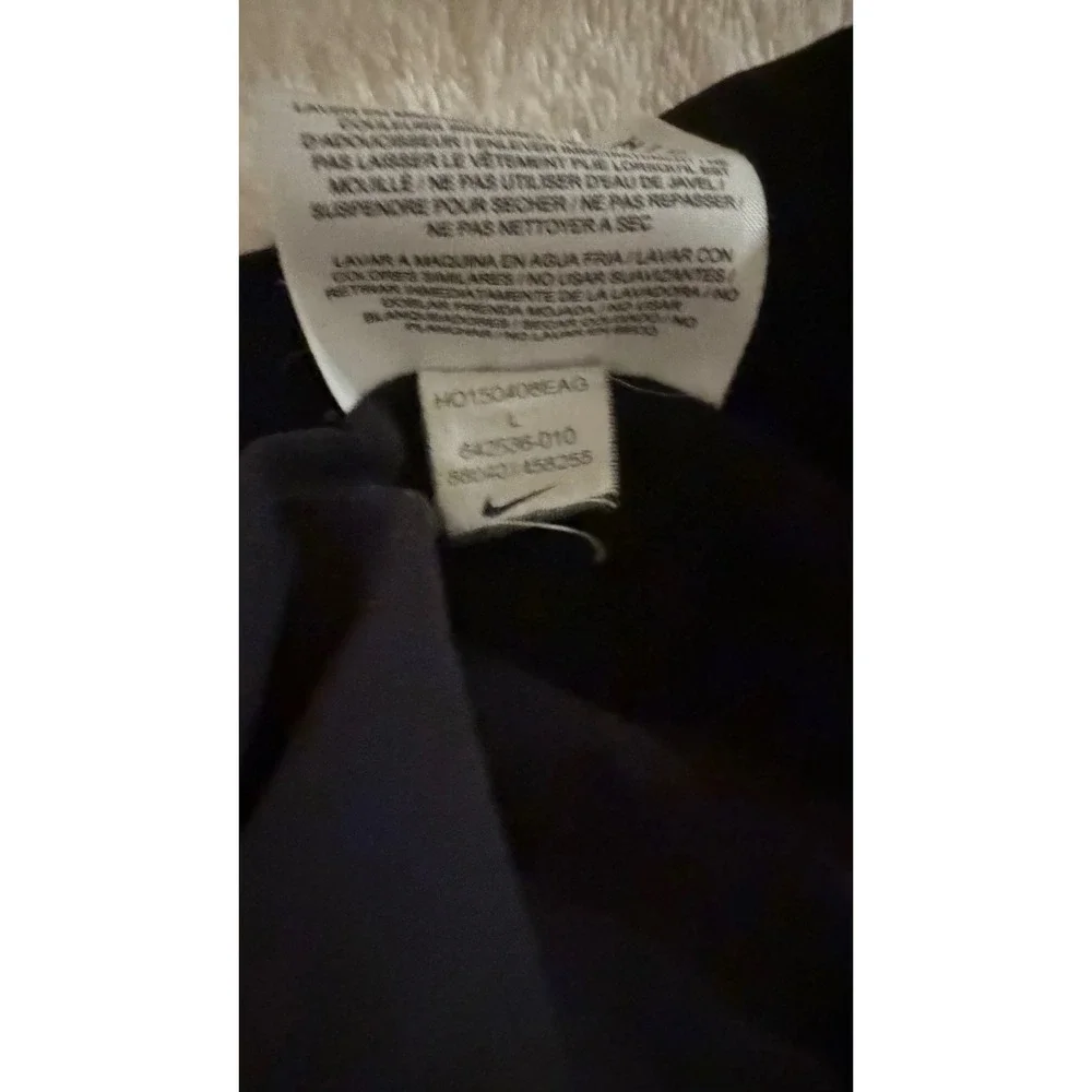 Nike Dri-FIT Black Zip Pocket Joggers Track Pants L